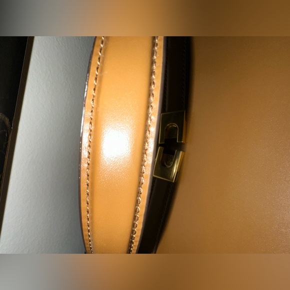 Rare Tory Burch Lee Radziwill Bag Large in Moose (Brown) - Picture 10 of 16